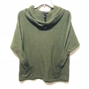 LOGIX LADIES LOOSE TURTLENECK SHIRT SWEATER Sz S